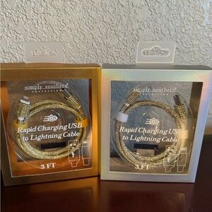 Brand new Simply Southern Rapid Charging USB to Lightning Cable